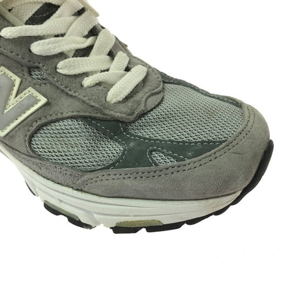 【現状渡し品】【メンズ】 NEW BALANCE ニューバランス MR993GL スニーカー 靴 162-260908-na-07-tagh サイズ：25cm US 07 カラー：GRAY 万代Net店
