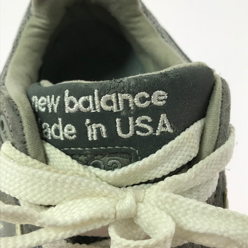 【現状渡し品】【メンズ】 NEW BALANCE ニューバランス MR993GL スニーカー 靴 162-260908-na-07-tagh サイズ：25cm US 07 カラー：GRAY 万代Net店