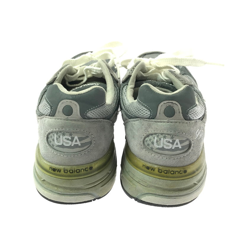 【現状渡し品】【メンズ】 NEW BALANCE ニューバランス MR993GL スニーカー 靴 162-260908-na-07-tagh サイズ：25cm US 07 カラー：GRAY 万代Net店