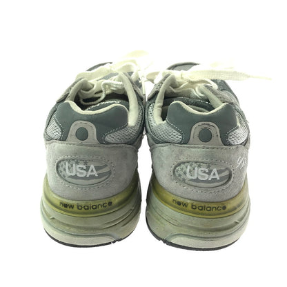 【現状渡し品】【メンズ】 NEW BALANCE ニューバランス MR993GL スニーカー 靴 162-260908-na-07-tagh サイズ：25cm US 07 カラー：GRAY 万代Net店