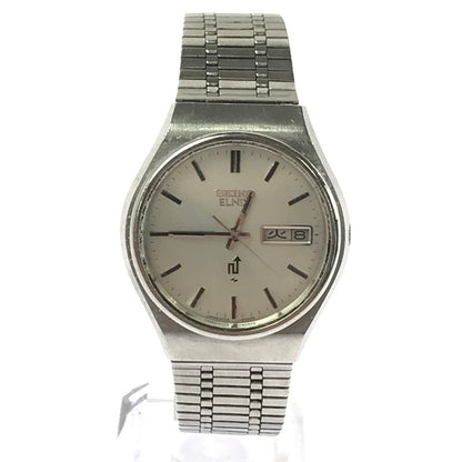 【現状渡し品】【メンズ】 SEIKO セイコー ELNIX 0703-8020 エルニクス 腕時計 197-260912-na-08-tagh カラー：シルバー 万代Net店