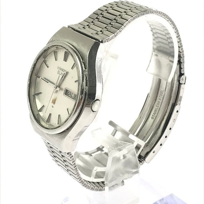 【現状渡し品】【メンズ】 SEIKO セイコー ELNIX 0703-8020 エルニクス 腕時計 197-260912-na-08-tagh カラー：シルバー 万代Net店