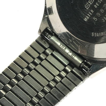 【現状渡し品】【メンズ】 SEIKO セイコー ELNIX 0703-8020 エルニクス 腕時計 197-260912-na-08-tagh カラー：シルバー 万代Net店
