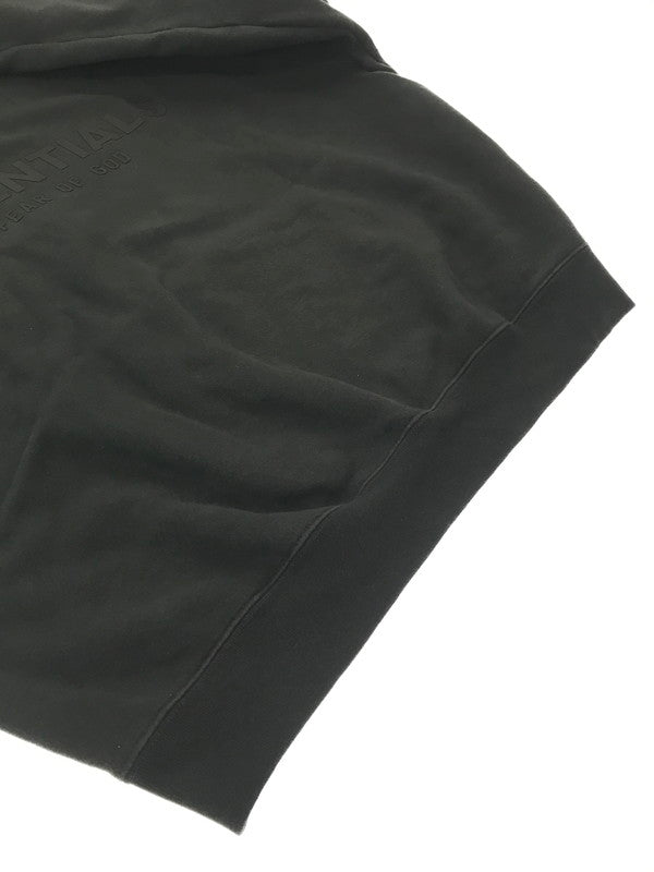 【中古品】【メンズ】 FOG ESSENTIALS フィア オブ ゴッド エッセンシャルズ BACK RUBBER LOGO HOODIE バック ラバー ロゴ フーディー パーカー 142-260829-rt-36-tagh サイズ：XL カラー：ブラック 万代Net店