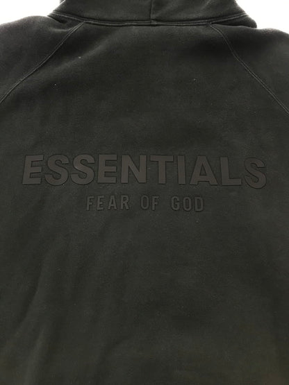 【中古品】【メンズ】 FOG ESSENTIALS フィア オブ ゴッド エッセンシャルズ BACK RUBBER LOGO HOODIE バック ラバー ロゴ フーディー パーカー 142-260829-rt-36-tagh サイズ：XL カラー：ブラック 万代Net店