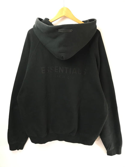 【中古品】【メンズ】 FOG ESSENTIALS フィア オブ ゴッド エッセンシャルズ BACK RUBBER LOGO HOODIE バック ラバー ロゴ フーディー パーカー 142-260829-rt-36-tagh サイズ：XL カラー：ブラック 万代Net店