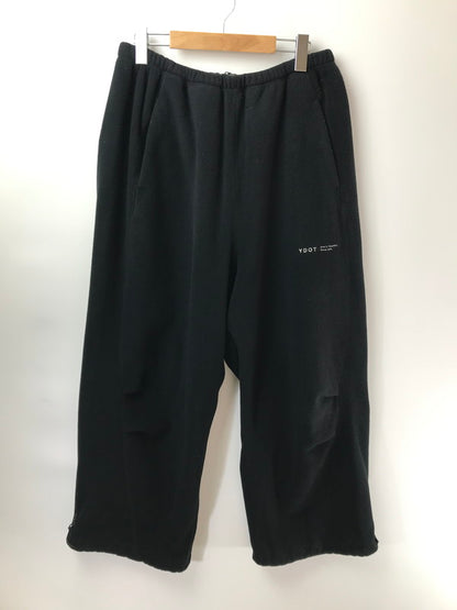 【中古品】【メンズ】 YDOT ワイドット TECH FLEECE BAGGY PANTS BLACK YU61605 テック フリース バギー パンツ ボトムス 155-260829-rt-34-tagh サイズ：L カラー：ブラック 万代Net店