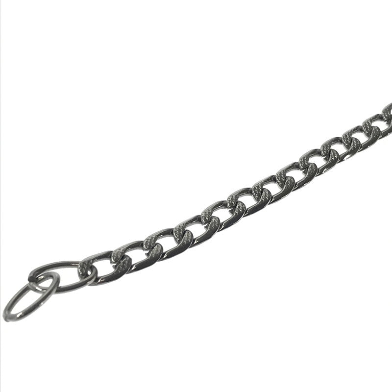 【中古品】【メンズ】 DIESEL ディーゼル DX1496040 D LOGO STAINLESS STEEL CHAIN BRACELET ロゴ ステンレススチール チェーン ブレスレット アクセサリー 192-260907-na-01-tagh カラー：シルバー 万代Net店
