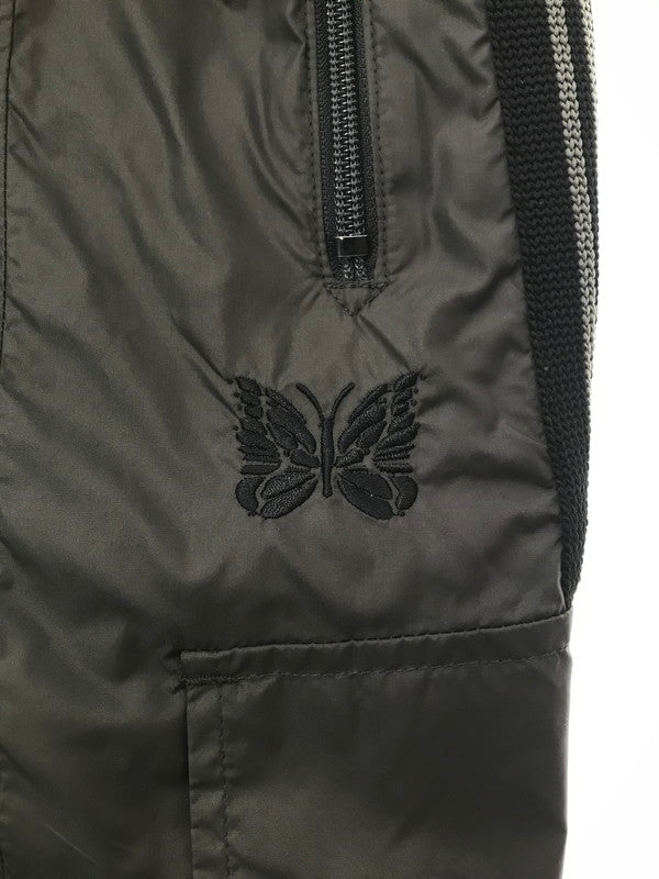 【中古品】【メンズ】 NEEDLES ニードルス H.D. NYLON TRACK SHORTS CHARCOAL SX1651 ナイロン トラック ショートパンツ ボトムス 151-260829-rt-33-tagh サイズ：S カラー：チャコール 万代Net店