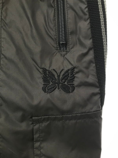 【中古品】【メンズ】 NEEDLES ニードルス H.D. NYLON TRACK SHORTS CHARCOAL SX1651 ナイロン トラック ショートパンツ ボトムス 151-260829-rt-33-tagh サイズ：S カラー：チャコール 万代Net店