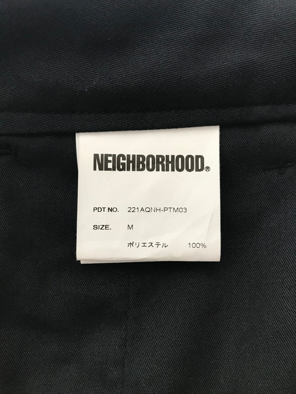 【中古品】【メンズ】 NEIGHBORHOOD ネイバーフッド TUCK E-PT BLACK 221AQNH-PTM03 タック パンツ ボトムス 153-260829-rt-40-tagh サイズ：M カラー：ブラック 万代Net店