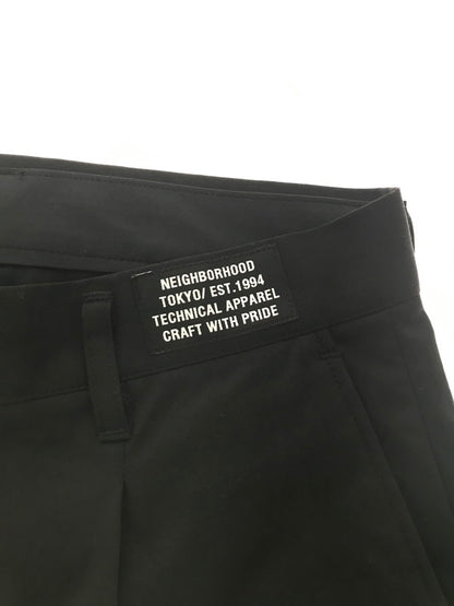 【中古品】【メンズ】 NEIGHBORHOOD ネイバーフッド TUCK E-PT BLACK 221AQNH-PTM03 タック パンツ ボトムス 153-260829-rt-40-tagh サイズ：M カラー：ブラック 万代Net店