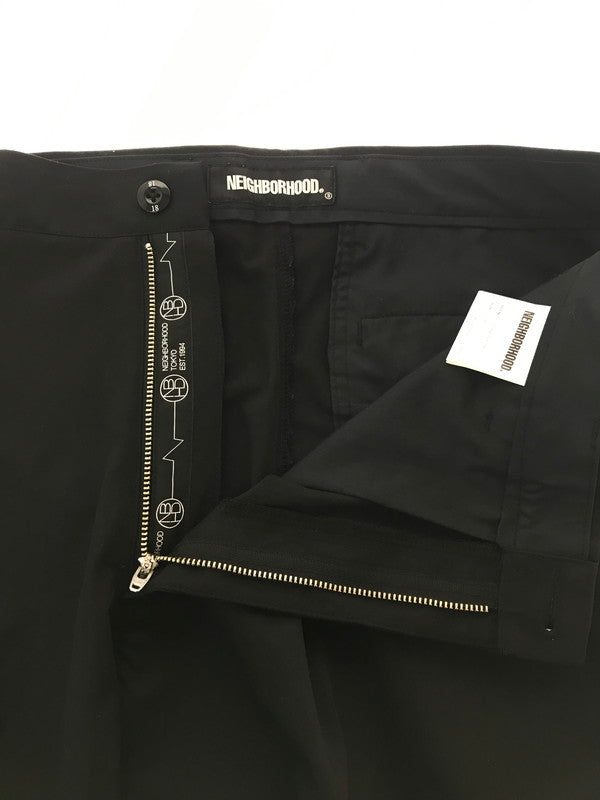 【中古品】【メンズ】 NEIGHBORHOOD ネイバーフッド TUCK E-PT BLACK 221AQNH-PTM03 タック パンツ ボトムス 153-260829-rt-40-tagh サイズ：M カラー：ブラック 万代Net店