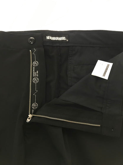 【中古品】【メンズ】 NEIGHBORHOOD ネイバーフッド TUCK E-PT BLACK 221AQNH-PTM03 タック パンツ ボトムス 153-260829-rt-40-tagh サイズ：M カラー：ブラック 万代Net店