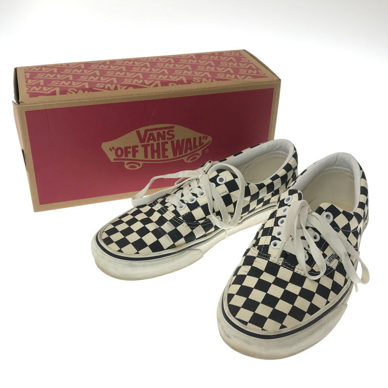 【現状渡し品】【メンズ】 VANS バンズ ERA VN0A4BV4R6R エラ スニーカー 靴 162-260902-na-09-tagh サイズ：26cm US 8 カラー：CHECKERBOARD BLACK/MARSHMALLOW 万代Net店
