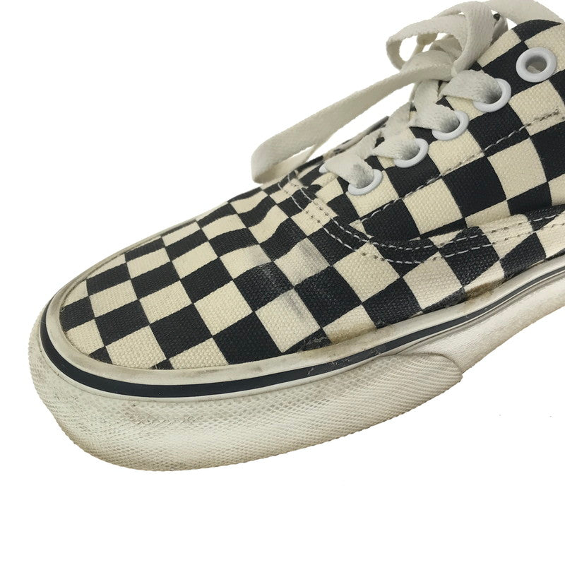 【現状渡し品】【メンズ】 VANS バンズ ERA VN0A4BV4R6R エラ スニーカー 靴 162-260902-na-09-tagh サイズ：26cm US 8 カラー：CHECKERBOARD BLACK/MARSHMALLOW 万代Net店