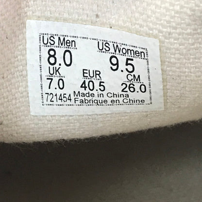 【現状渡し品】【メンズ】 VANS バンズ ERA VN0A4BV4R6R エラ スニーカー 靴 162-260902-na-09-tagh サイズ：26cm US 8 カラー：CHECKERBOARD BLACK/MARSHMALLOW 万代Net店