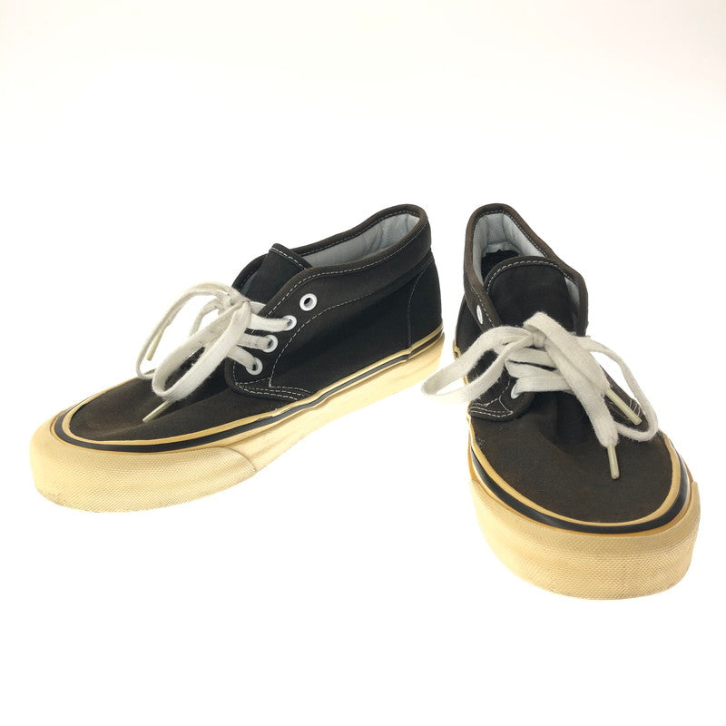 【現状渡し品】【メンズ】 VANS バンズ CLASSIC CHUKKA BOOT 50TH ANNIVERSARY クラシック チャッカ ブーツ スニーカー 靴 162-260901-na-13-tagh サイズ：26cm US 8 カラー：BLACK 万代Net店