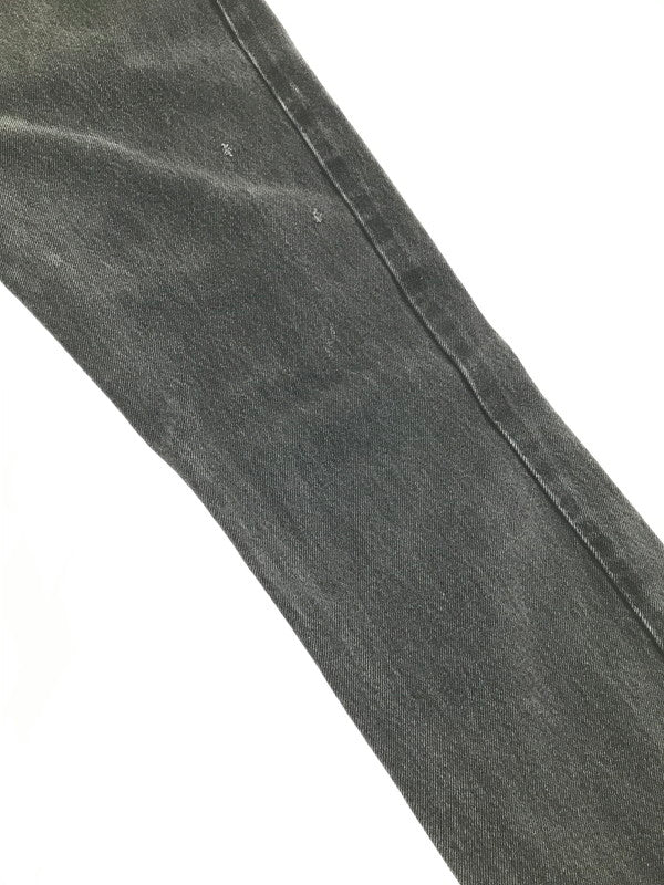 【中古品】【メンズ】 LEVI'S リーバイス 501 BLACK DENIM PANTS ボタン裏217 501 ブラック デニム パンツ ボトムス 157-260829-rt-50-tagh サイズ：不明 下記参照 カラー：インディゴ 万代Net店