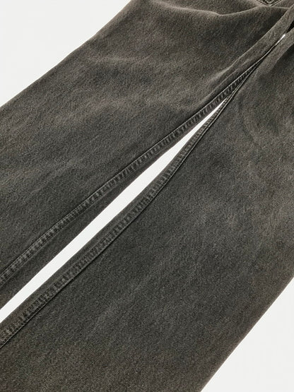 【中古品】【メンズ】 LEVI'S リーバイス 501 BLACK DENIM PANTS ボタン裏217 501 ブラック デニム パンツ ボトムス 157-260829-rt-50-tagh サイズ：不明 下記参照 カラー：インディゴ 万代Net店
