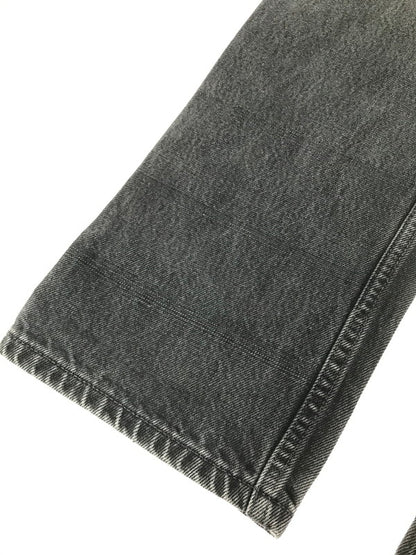 【中古品】【メンズ】 LEVI'S リーバイス 501 BLACK DENIM PANTS ボタン裏217 501 ブラック デニム パンツ ボトムス 157-260829-rt-50-tagh サイズ：不明 下記参照 カラー：インディゴ 万代Net店