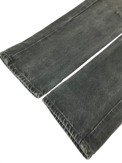 【中古品】【メンズ】 LEVI'S リーバイス 501 BLACK DENIM PANTS ボタン裏217 501 ブラック デニム パンツ ボトムス 157-260829-rt-50-tagh サイズ：不明 下記参照 カラー：インディゴ 万代Net店
