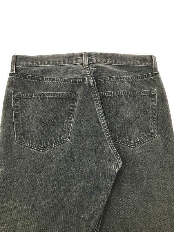 【中古品】【メンズ】 LEVI'S リーバイス 501 BLACK DENIM PANTS ボタン裏217 501 ブラック デニム パンツ ボトムス 157-260829-rt-50-tagh サイズ：不明 下記参照 カラー：インディゴ 万代Net店