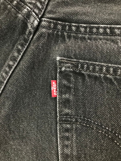 【中古品】【メンズ】 LEVI'S リーバイス 501 BLACK DENIM PANTS ボタン裏217 501 ブラック デニム パンツ ボトムス 157-260829-rt-50-tagh サイズ：不明 下記参照 カラー：インディゴ 万代Net店
