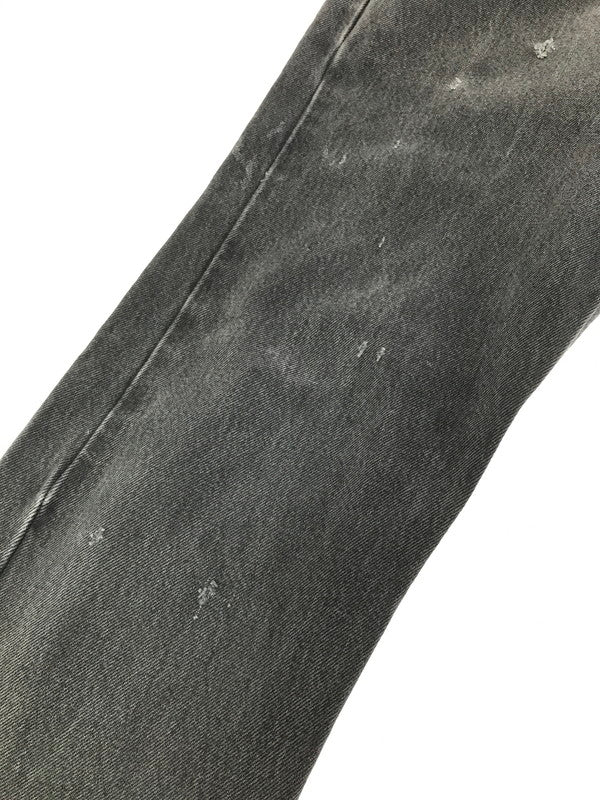 【中古品】【メンズ】 LEVI'S リーバイス 501 BLACK DENIM PANTS ボタン裏217 501 ブラック デニム パンツ ボトムス 157-260829-rt-50-tagh サイズ：不明 下記参照 カラー：インディゴ 万代Net店