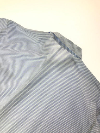 【中古品】【メンズ】 ATON エイトン LS STRIPE SHIRT BLUE 70193402 長袖ストライプシャツ リアルスタンダード トップス 140-260830-su-06-tagh サイズ：6 カラー：ブルー 万代Net店