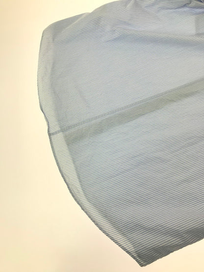 【中古品】【メンズ】 ATON エイトン LS STRIPE SHIRT BLUE 70193402 長袖ストライプシャツ リアルスタンダード トップス 140-260830-su-06-tagh サイズ：6 カラー：ブルー 万代Net店
