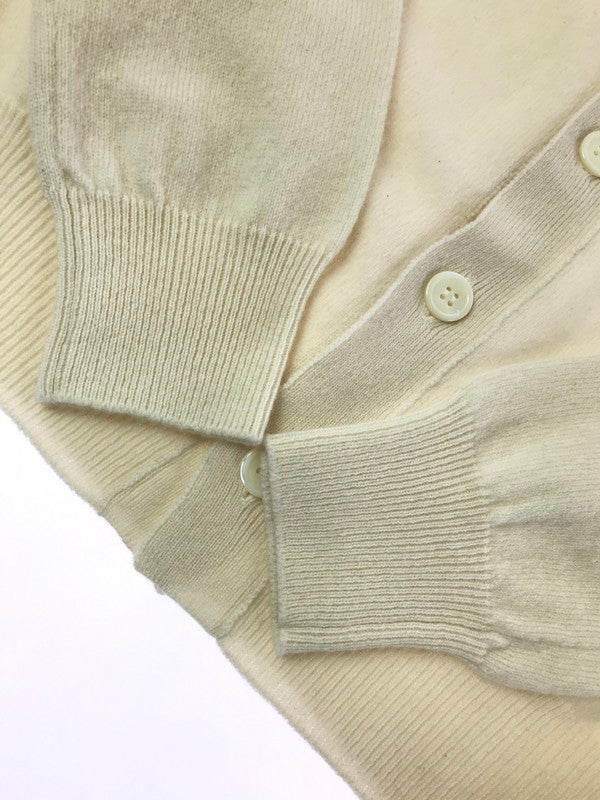 【中古品】【レディース】 PLAY COMME DES GARCONS プレイコムデギャルソン PINK HEART CARDIGAN AX-N099 AD2026 ピンクハートカーディガン 168-260830-su-01-tagh サイズ：XXS カラー：ナチュラルカラー 万代Net店