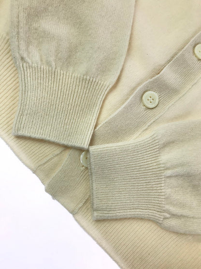 【中古品】【レディース】 PLAY COMME DES GARCONS プレイコムデギャルソン PINK HEART CARDIGAN AX-N099 AD2026 ピンクハートカーディガン 168-260830-su-01-tagh サイズ：XXS カラー：ナチュラルカラー 万代Net店