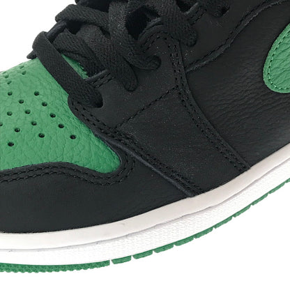 【中古品】【メンズ】 NIKE ナイキ AIR JORDAN 1 RETRO HIGH OG 555088-030 エアジョーダン 1 レトロ ハイ スニーカー 靴 160-260902-na-01-tagh サイズ：27cm US 9 カラー：BLACK/PINE GREEN-WHITE-GYM RED 万代Net店