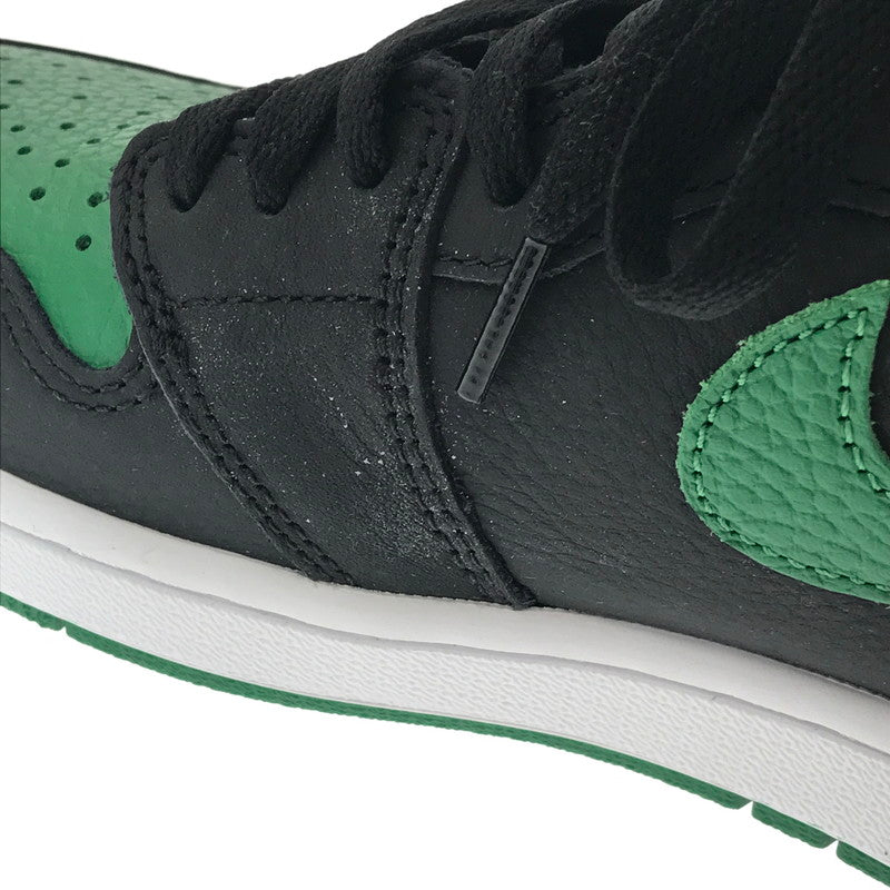 【中古品】【メンズ】 NIKE ナイキ AIR JORDAN 1 RETRO HIGH OG 555088-030 エアジョーダン 1 レトロ ハイ スニーカー 靴 160-260902-na-01-tagh サイズ：27cm US 9 カラー：BLACK/PINE GREEN-WHITE-GYM RED 万代Net店