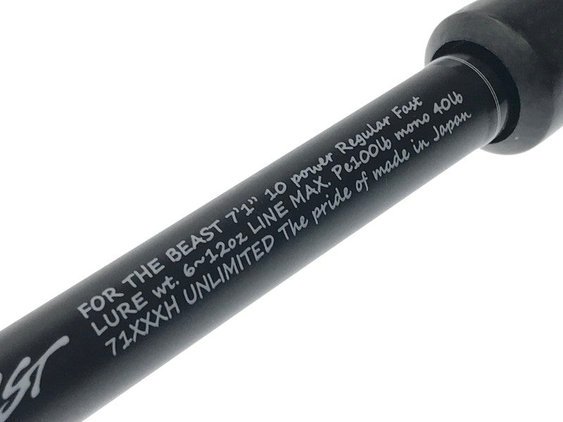 【中古品】 STUDIO COMPOSITE スタジオコンポジット ID FOR THE BEAST FTB71XXXH UNLIMITED フォーザビースト ベイトロッド 【代金引換不可】【佐川急便発送】 釣り 釣り具等 132-261019-na-29-tagh 万代Net店