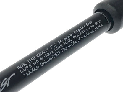 【中古品】 STUDIO COMPOSITE スタジオコンポジット ID FOR THE BEAST FTB71XXXH UNLIMITED フォーザビースト ベイトロッド 【代金引換不可】【佐川急便発送】 釣り 釣り具等 132-261019-na-29-tagh 万代Net店