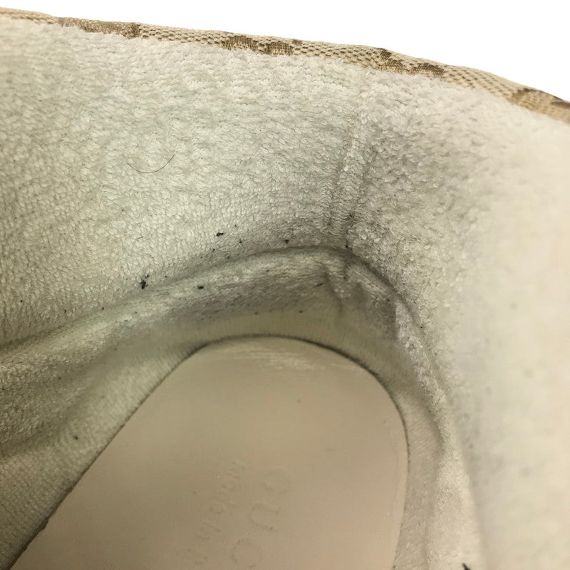 【中古品】【メンズ】 GUCCI グッチ SCREENER GG HIGH-TOP SNEAKER 563730 9Y9P0 9661 スクリーナー ジージー 杯トップ スニーカー 183-260904-rt-21-tagh サイズ：9.5 カラー：ベージュ 万代Net店