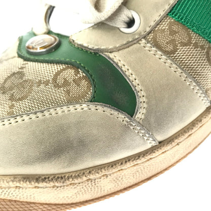 【中古品】【メンズ】 GUCCI グッチ SCREENER GG HIGH-TOP SNEAKER 563730 9Y9P0 9661 スクリーナー ジージー 杯トップ スニーカー 183-260904-rt-21-tagh サイズ：9.5 カラー：ベージュ 万代Net店