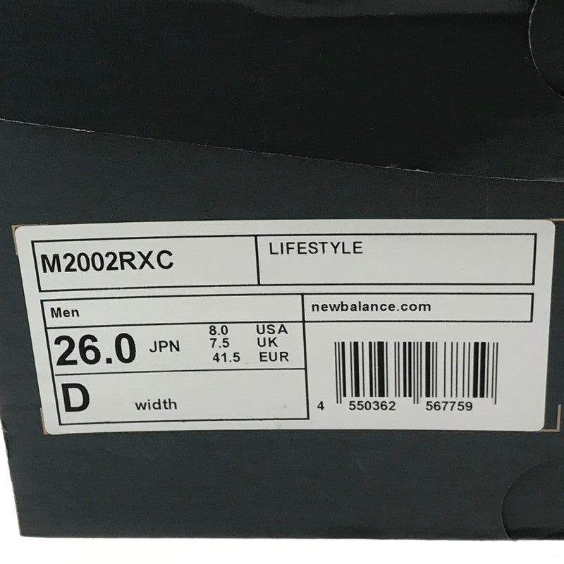 【現状渡し品】【メンズ】 NEW BALANCE ニューバランス M2002RXC スニーカー 靴 162-260902-na-10-tagh サイズ：26cm US 8 カラー：グレー系 万代Net店