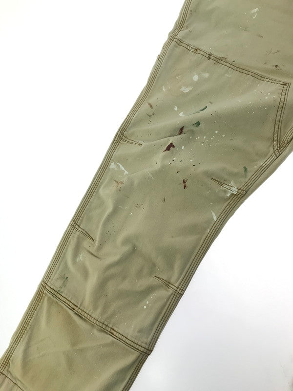 【現状渡し品】【メンズ】 CARHARTT カーハート RELAXED FIT PAINTED DOUBLE KNEE PAINTER PANTS CAMEL 102802-918 ダブルニー ペインター パンツ ボトムス 157-260904-rt-15-tagh サイズ：40×30 カラー：キャメル 万代Net店