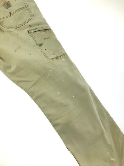 【現状渡し品】【メンズ】 CARHARTT カーハート RELAXED FIT PAINTED DOUBLE KNEE PAINTER PANTS CAMEL 102802-918 ダブルニー ペインター パンツ ボトムス 157-260904-rt-15-tagh サイズ：40×30 カラー：キャメル 万代Net店