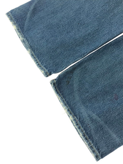 【現状渡し品】【メンズ】 POLO RALPH LAUREN ポロ・ラルフローレン PATCHWORK DENIM PANTS 09832 パッチワーク デニム パンツ ボトムス 158-260904-rt-20-tagh サイズ：40×32 カラー：インディゴ 万代Net店