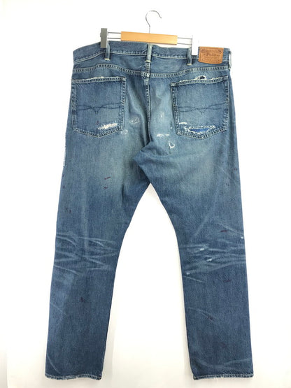 【現状渡し品】【メンズ】 POLO RALPH LAUREN ポロ・ラルフローレン PATCHWORK DENIM PANTS 09832 パッチワーク デニム パンツ ボトムス 158-260904-rt-20-tagh サイズ：40×32 カラー：インディゴ 万代Net店