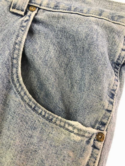 【現状渡し品】【メンズ】 LEE DUNGAREES リー ダンガリーズ × BUDDY LEE バディ リー PAINTED DENIM PAINTER PANTS デニム ペインター パンツ 157-260829-rt-42-tagh サイズ：不明 下記参照 カラー：インディゴ 万代Net店