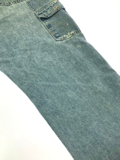 【現状渡し品】【メンズ】 LEE DUNGAREES リー ダンガリーズ × BUDDY LEE バディ リー PAINTED DENIM PAINTER PANTS デニム ペインター パンツ 157-260829-rt-42-tagh サイズ：不明 下記参照 カラー：インディゴ 万代Net店