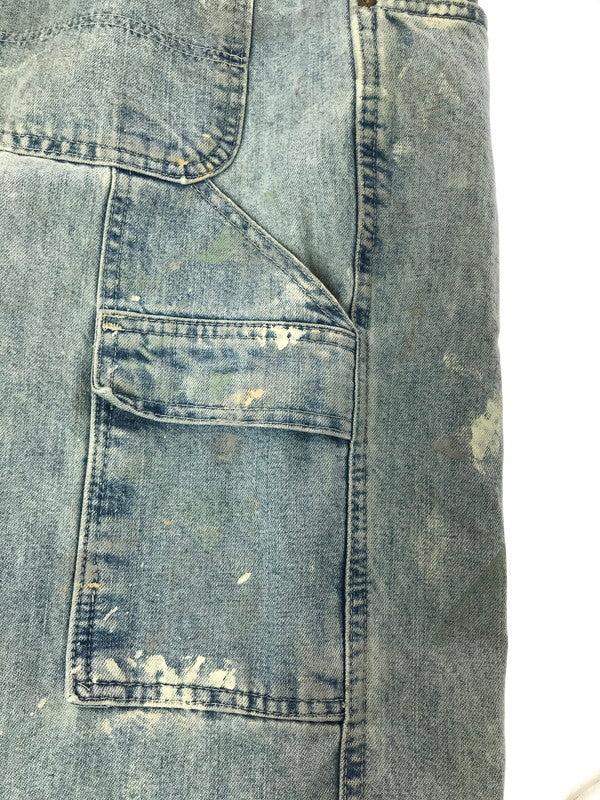 【現状渡し品】【メンズ】 LEE DUNGAREES リー ダンガリーズ × BUDDY LEE バディ リー PAINTED DENIM PAINTER PANTS デニム ペインター パンツ 157-260829-rt-42-tagh サイズ：不明 下記参照 カラー：インディゴ 万代Net店