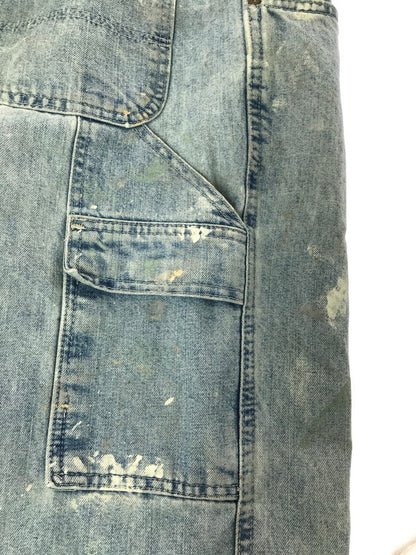 【現状渡し品】【メンズ】 LEE DUNGAREES リー ダンガリーズ × BUDDY LEE バディ リー PAINTED DENIM PAINTER PANTS デニム ペインター パンツ 157-260829-rt-42-tagh サイズ：不明 下記参照 カラー：インディゴ 万代Net店