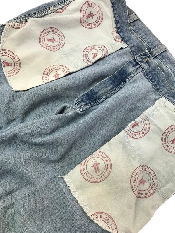 【現状渡し品】【メンズ】 LEE DUNGAREES リー ダンガリーズ × BUDDY LEE バディ リー PAINTED DENIM PAINTER PANTS デニム ペインター パンツ 157-260829-rt-42-tagh サイズ：不明 下記参照 カラー：インディゴ 万代Net店