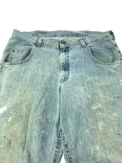 【現状渡し品】【メンズ】 LEE DUNGAREES リー ダンガリーズ × BUDDY LEE バディ リー PAINTED DENIM PAINTER PANTS デニム ペインター パンツ 157-260829-rt-42-tagh サイズ：不明 下記参照 カラー：インディゴ 万代Net店